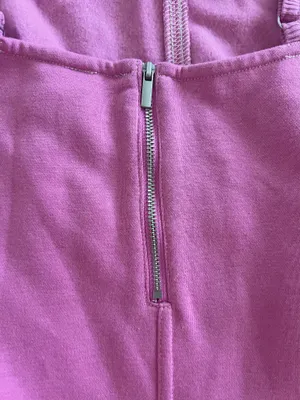 Daily Practice NWT Anthropologie Sweatshirt Dress Sz M Fleece Lined Pockets Straps thumbnail 9