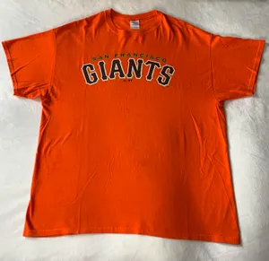 San Francisco Giants MLB Orange T-shirt thumbnail 1