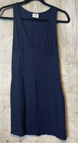 🎀 Aritzia Sunday Best Navy Blue Mini Dress SIZE SMALL thumbnail 1