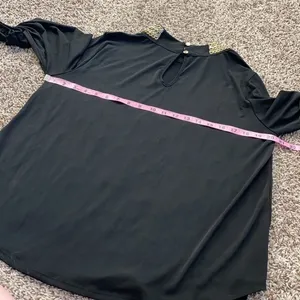 5/$30 🎈 Moa‎ moa women’s XL black collared blouse thumbnail 7