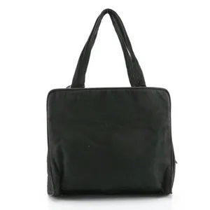 Prada Black Nylon Tessuto Shoulder Bag With Lock & Key thumbnail 10