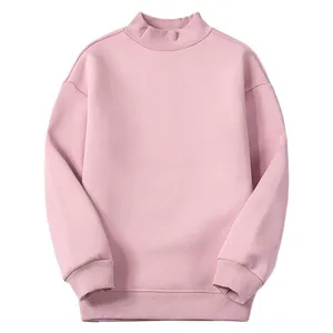 NEW Winter Pullover Sherpa Fleece Heavyweight Sweatshirt S Pink thumbnail 2