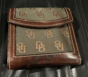 Dooney & Bourke Brown and Gray Wallet thumbnail 1