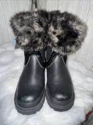 Ariat Fatbaby Black Faux-Fur Cuff Winter Boots thumbnail 5