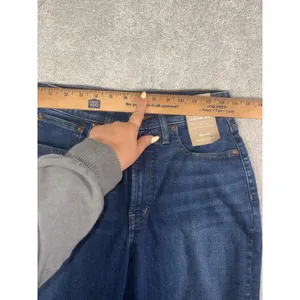 Madewell NWT Womens 27T Curvy Perfect Vintage Jeans Mid Rise Blue thumbnail 13