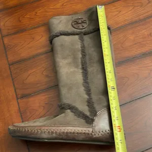 Tory Burch Amelie Sherling‎ Suede Boots thumbnail 8