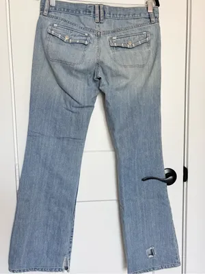 Vintage Old Navy Ultra Low Rise Jeans Sz 4 thumbnail 5