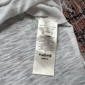 Free People We The Free On My Mind V Neck Dolman Sleeve Relaxed Shirt White Sm thumbnail 11