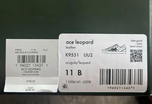 NEW Kate Spade Ace Leopard Lace-Up Low Top Sneakers w/Extra Shoe Lace, Size 11 thumbnail 13