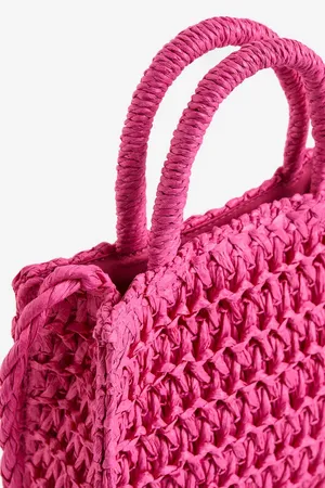 H&M Straw Crossbody Bag thumbnail 2