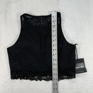 Savage X Fenty Sport Lace Tank Top Sleeveless Activewear Sz Large‎ thumbnail 3