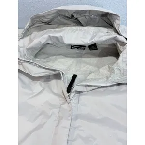 Marmot PreCip Rain Jacket Gray Waterproof Hooded Shell L Gorpcore thumbnail 7