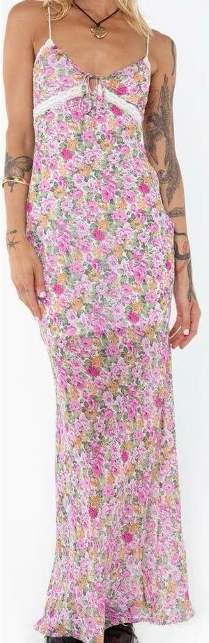 Princess Polly Emily Floral Maxi Dress thumbnail 1