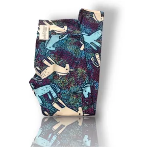 Unicorn LuLaRoe Leggings Rare Hard to Find Print Size OS (2-10) New thumbnail 2