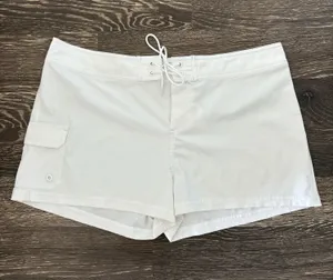 White swim shorts Size XL thumbnail 1