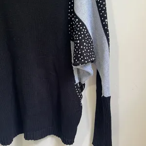 Karma Blue Women’s Dolman Sleeve Sweater Size Large thumbnail 3