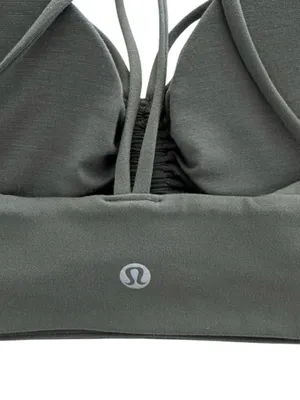 Lululemon Full Expression Bra Grey Sage Size 8 thumbnail 8
