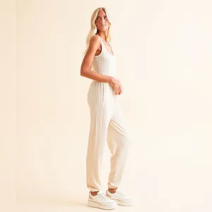 BKE Textured Knit Jumpsuit thumbnail 3