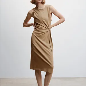 NWT Mango Bow cut-out detail dress size 6 thumbnail 4