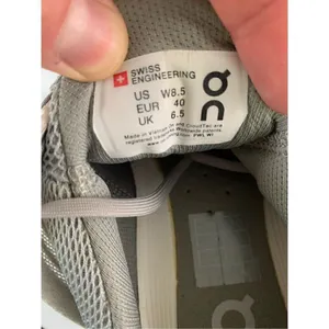 On Running Cloudswift sneaker shoes white grey women's size 8.5 thumbnail 8
