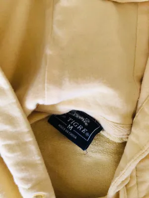 Le Tigre Butter Yellow Zip Up Hoodie thumbnail 4