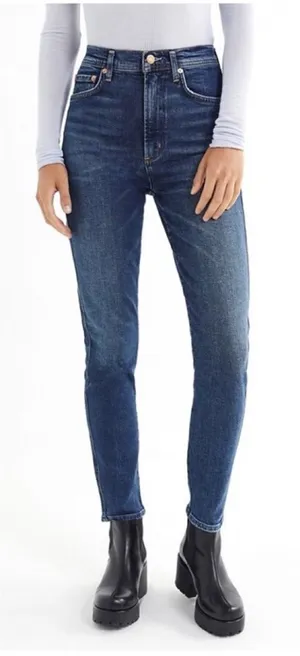Agolde Roxanne Super High Rise Skinny Jeans Women’s 26 High Waisted Blue thumbnail 1