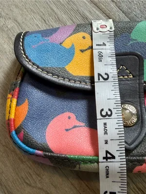 Dooney & Bourke Y2K Vintage Multi-Color Wonder Duck Wristlet Made In USA thumbnail 10