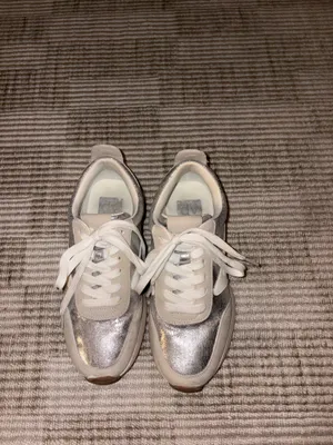 DV by Dolce Vita Metallic Sneakers Silver thumbnail 2