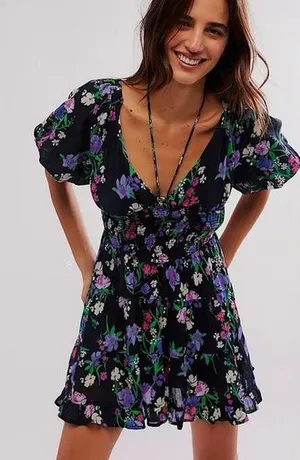 Free People Perfect Day Mini Dress thumbnail 1