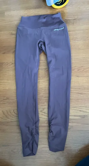 Gymshark Whitney Simmons Brown Leggings Size S thumbnail 1