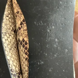 Marc Fisher Women's Snake-Print Ballet Flats - Neutral thumbnail 6