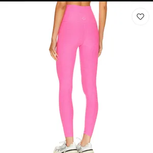 Beyond Yoga Caught In The‎ Midi High Waisted Legging Pink Punch Heather Size L thumbnail 3