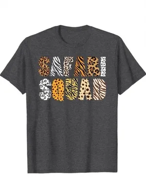 Safari Squad Animal Print Safari Vacation Safari Park Premium T-Shirt thumbnail 1