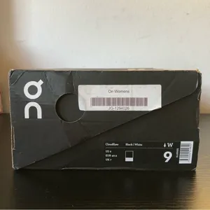 Women’s On Cloud Running Sneakers Athletic Shoes Black Grey White EU 40.5 US 9 thumbnail 10