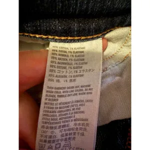 Abercrombie &‎ Fitch Denim Bermuda Shorts Womens 6 Blue Raw Hem Stretch Low Rise thumbnail 5