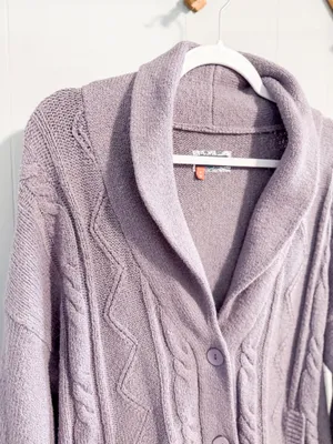 Anthropologie Pilcro Cable Knit Cardigan thumbnail 4