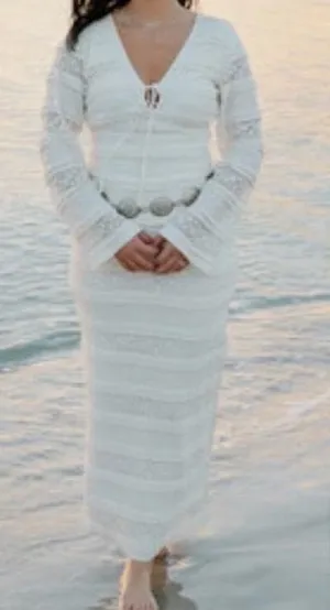 12th Tribe White lace dress thumbnail 1