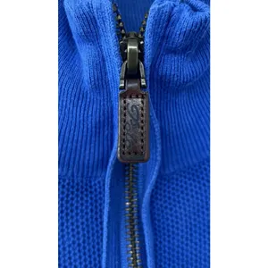 Polo Ralph Lauren Royal Blue Quarter Zip Pullover M Preppy Equestrian Classic thumbnail 3