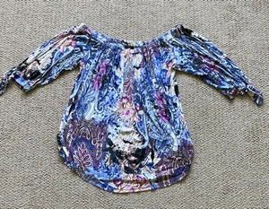 Cupio Multicolor Floral Top thumbnail 1