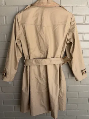 Boden Khaki Trench Coat 10P Tan Size 10 thumbnail 7