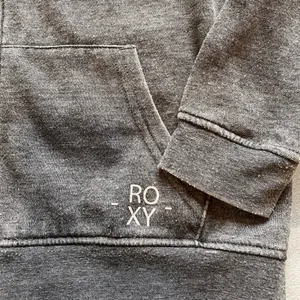 Roxy Gray Ombre skater chic Hoodie Beach Casual Size XS thumbnail 4