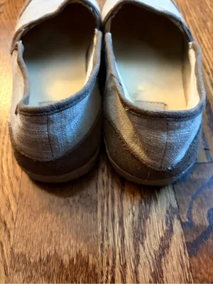 UGG Australia Taupe Linen Espadrille Slip-On Flats Loafers 7.5 thumbnail 4