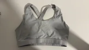 White sports bra thumbnail 2