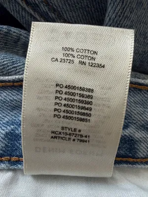 Aritzia Denim Forum Joni High Rise Loose Jeans Size 29L thumbnail 14
