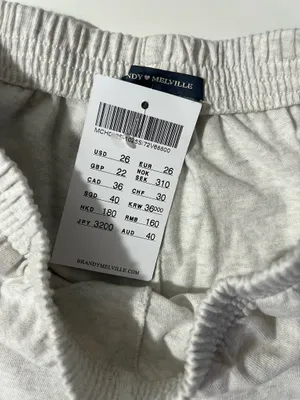 Brandy Melville KEY WEST Sweat Shorts - One Size thumbnail 2