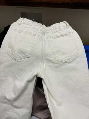 Abercrombie White Jeans thumbnail 9