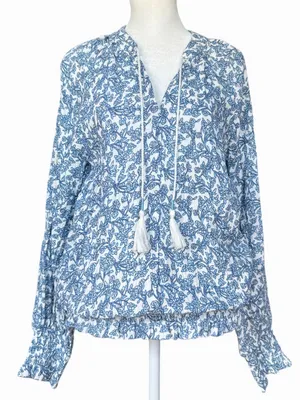 NWT Anthropologie Porridge Elisabeth Peasant Blouse Sz S thumbnail 4