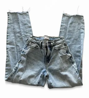 PacSun Women's Size‎ 22 Light Wash Stretch 90's Straight Leg Jeans thumbnail 1