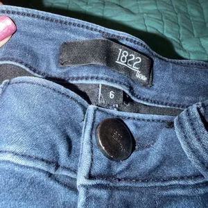 1822 Denim Women’s Size 6 Dark Wash Skinny Ankle Jeans Mid Rise Stretch thumbnail 3