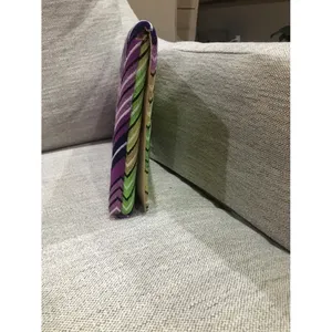 Missoni style zigzag clutch thumbnail 3